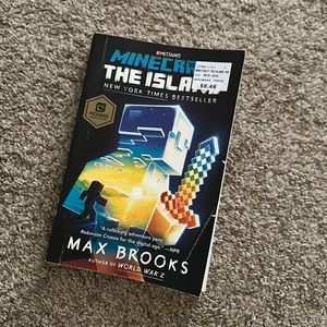 Minecraft The Island Book by Max Brooks